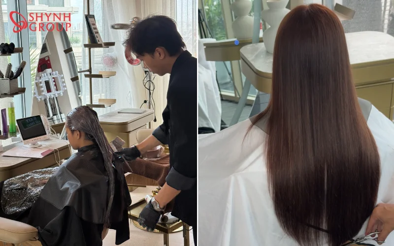 Không gian làm tóc chuẩn 5 sao tại Shynh Hair Salon